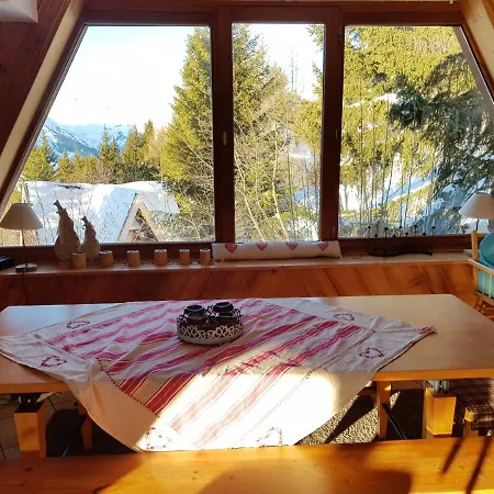 Bed & Breakfast Le Chalet Pointu De Capucine Chambre D Hote Arcs 1600